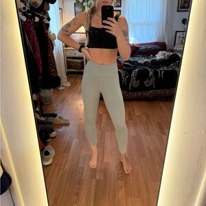 Girlfriend Collective Women's High-Waisted Leggings - Light Sage